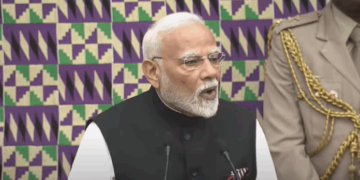 Ghana: Prime Minister Shri Narendra Modi addresses the Parliament of Ghana