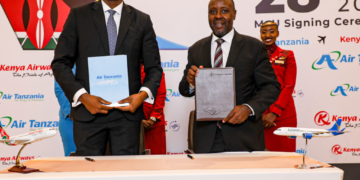 Kenya Airways and Air Tanzania ink MoU to improve regional connectivity