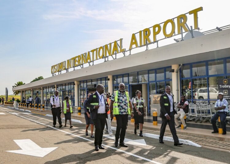 KAA’s Caleb Kositany inspects major upgrades at Kisumu International Airport