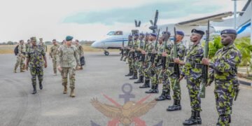 USAFRICOM Deputy Commander visits Kenya Navy base to boost security ties 