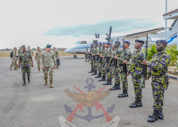 USAFRICOM Deputy Commander visits Kenya Navy base to boost security ties 